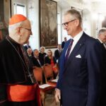 S.Em. Péter Kardinal Erdö und Prinz Gundakar von Liechtenstein