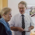 Prinzessin Madeleine zu Bentheim-Steinfurt im Gespräch mit Dr. Konrad Wutscher