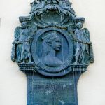 Bildnis von Kaiserin Elisabeth am Rathaus von Passau
